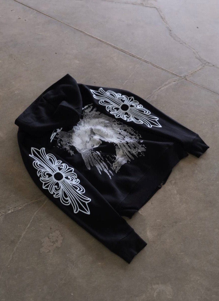 FALLEN ANGEL ZIPUP HOODIE