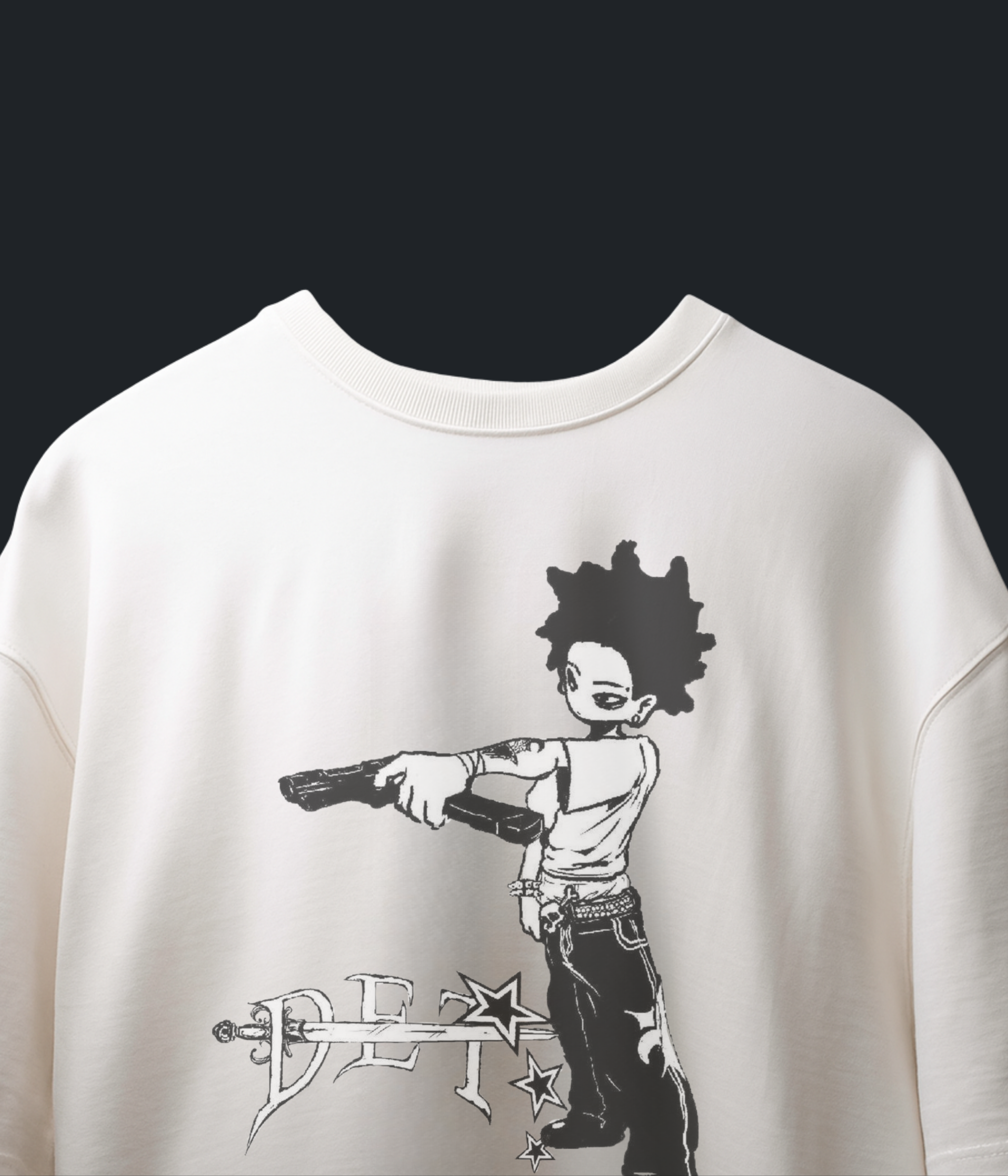 D.E.T OVERSIZED TEE