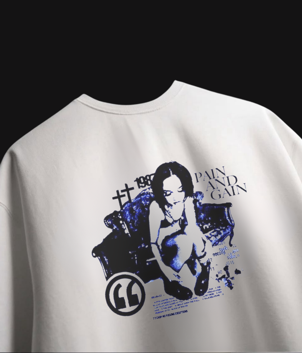 NO PAIN NO GAIN REGULAR FIT TEE