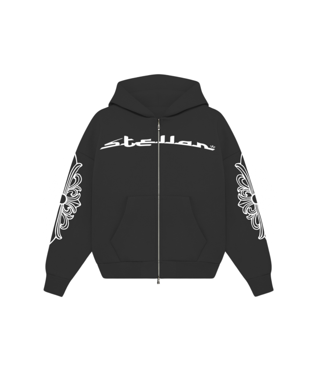 FALLEN ANGEL ZIPUP HOODIE – STELLAR