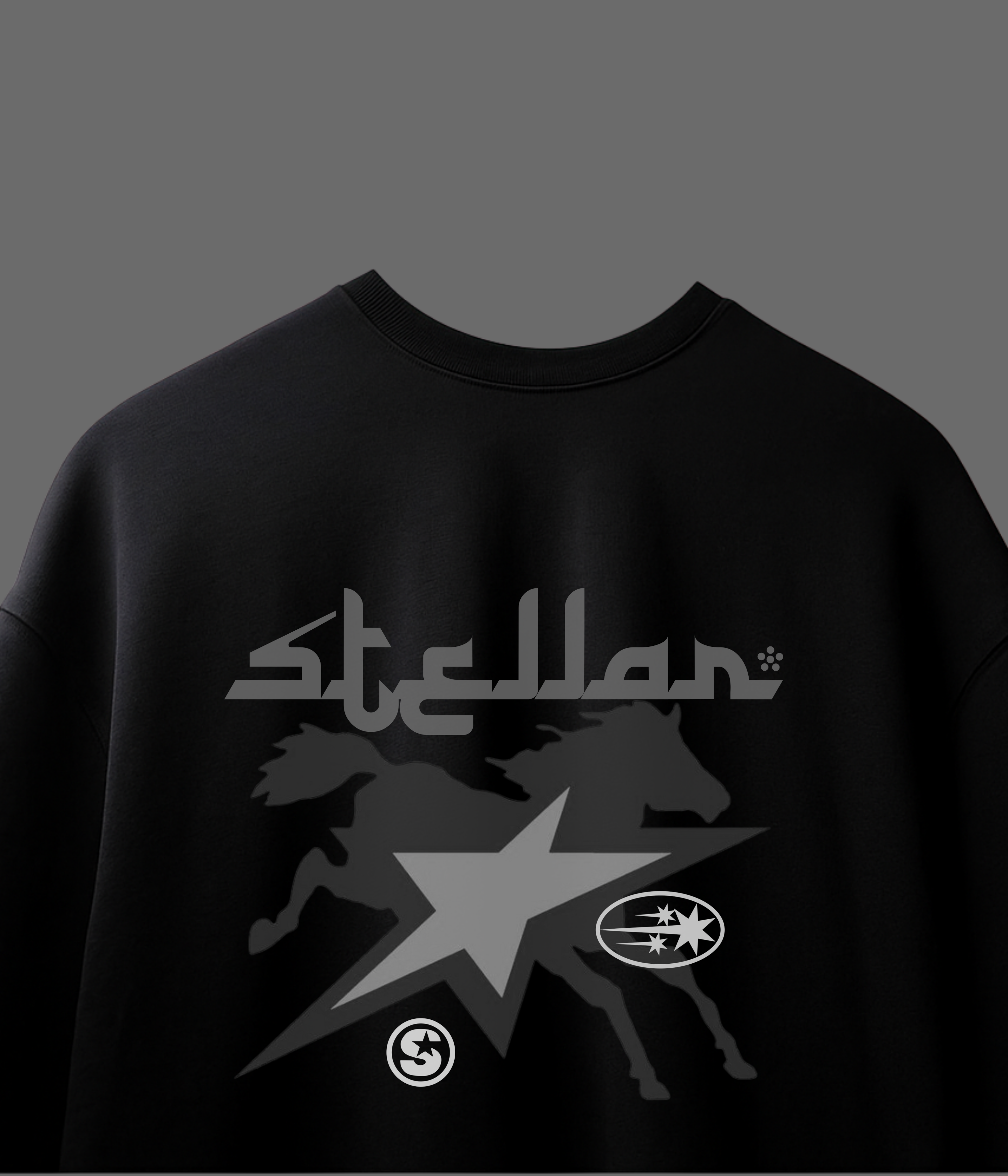 FLAMING RIDE OVERSIZED TEE