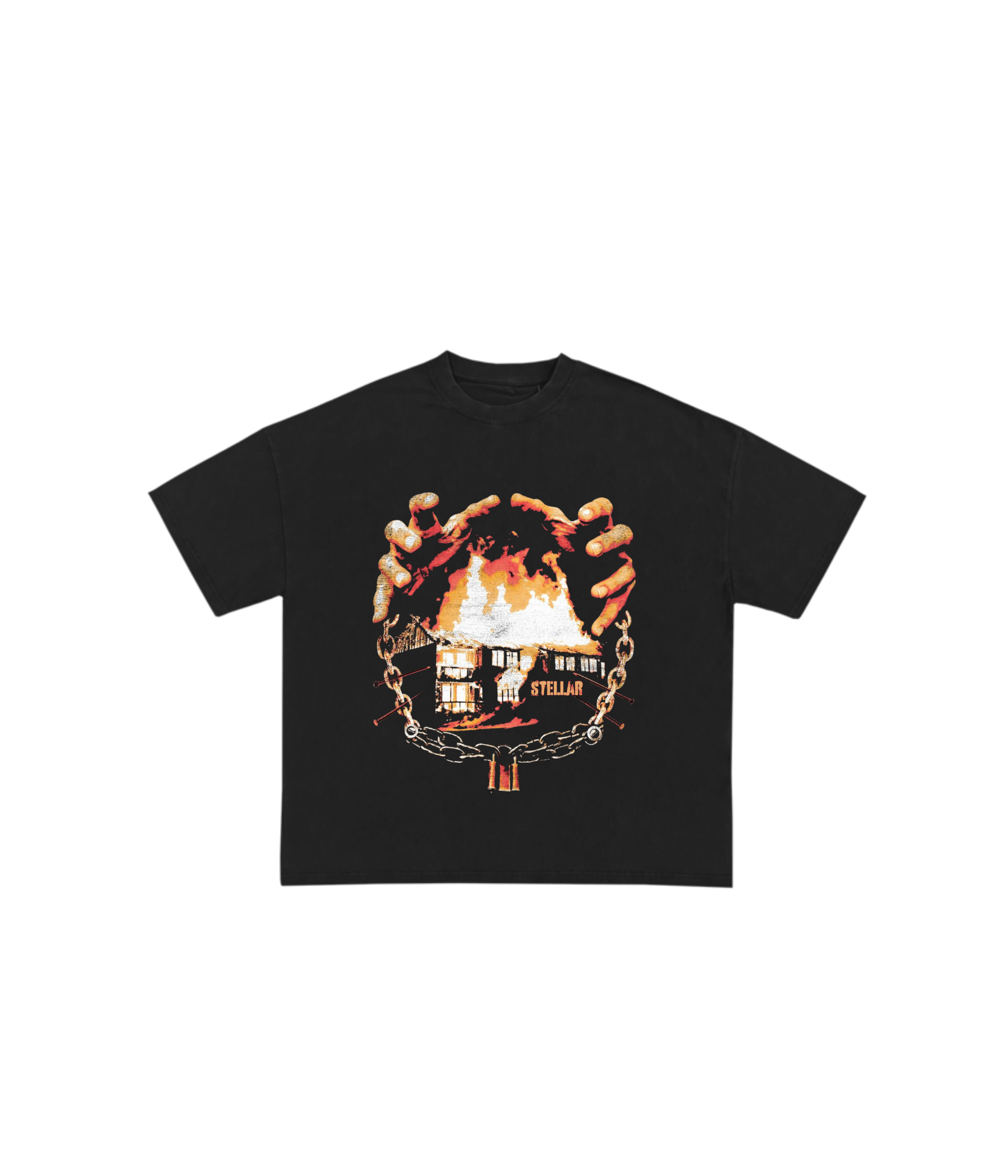 BURNING HOUSE REGULAR FIT TEE