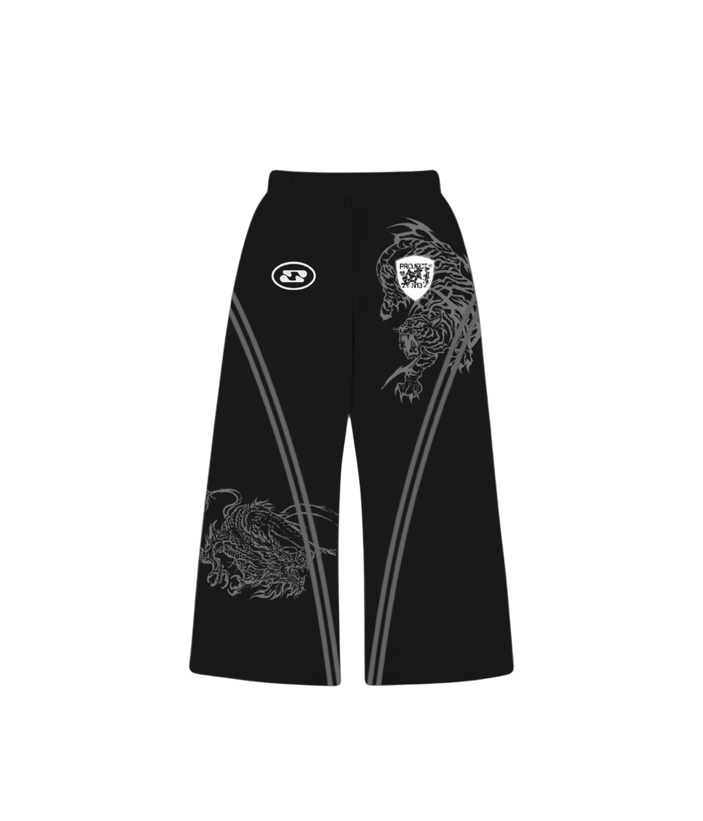 PROJECT N13 TRACKPANTS BLACK