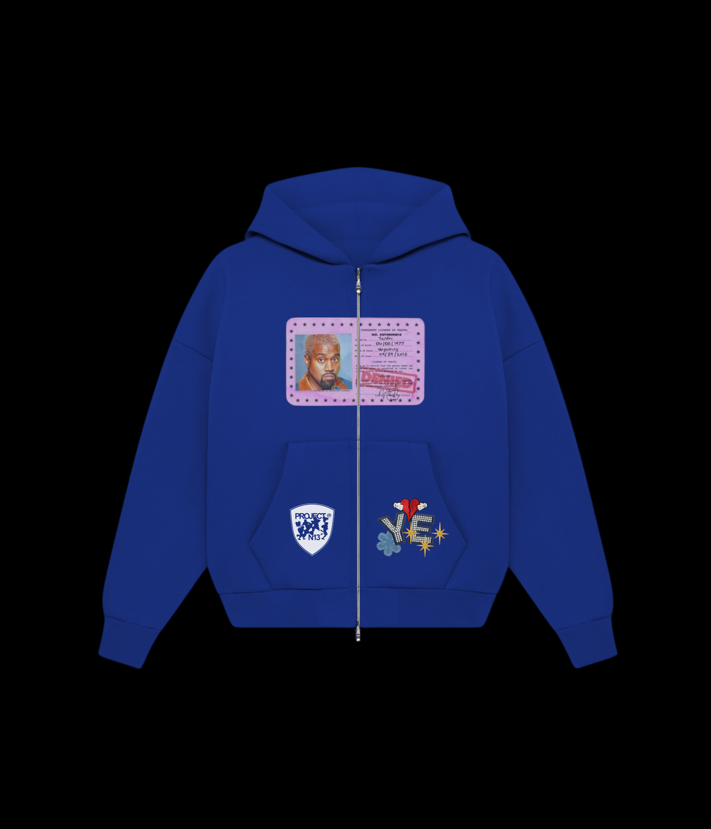 KANYE WEST ZIPPER