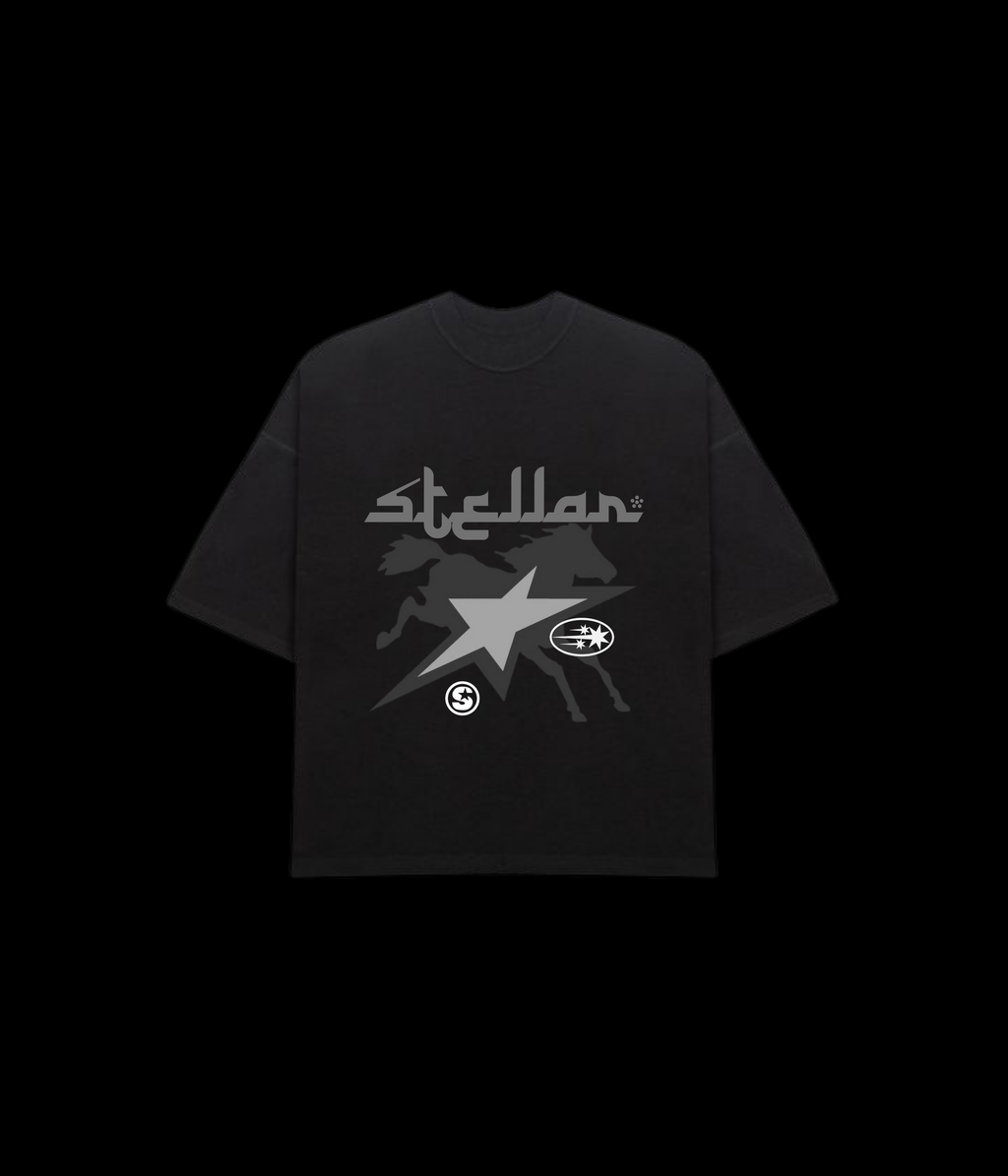 FLAMING RIDE OVERSIZED TEE