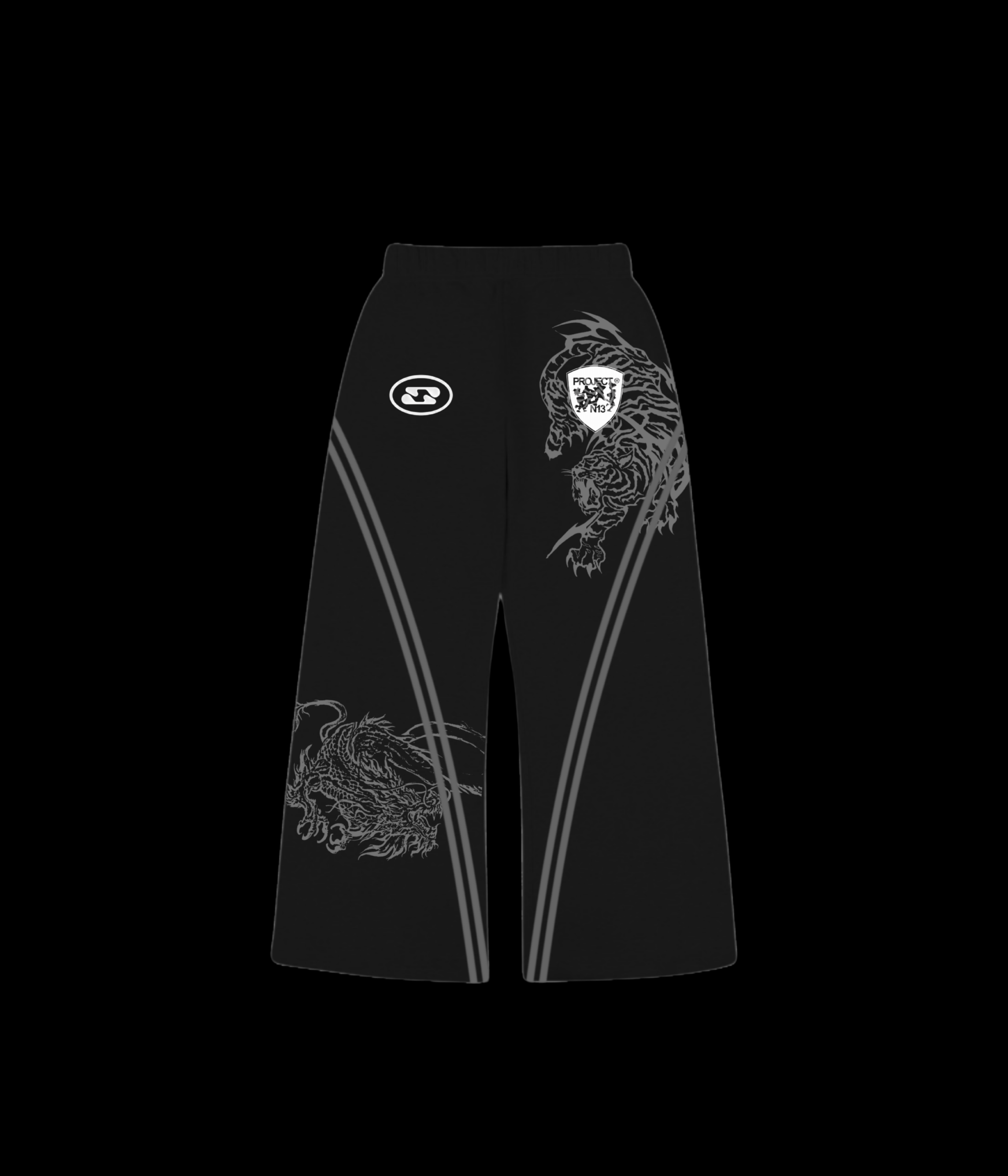 PROJECT N13 SWEATPANTS BLACK